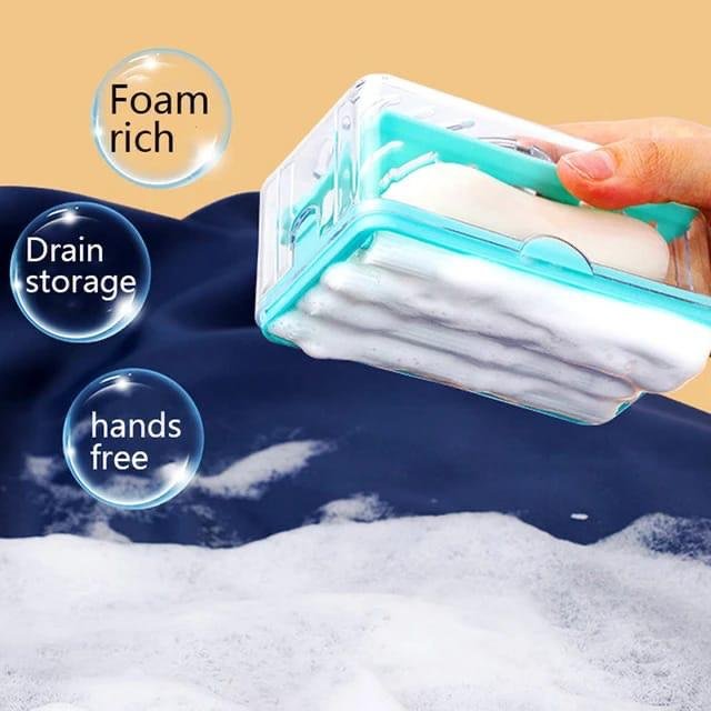 Foaming Soap Dish With Drain